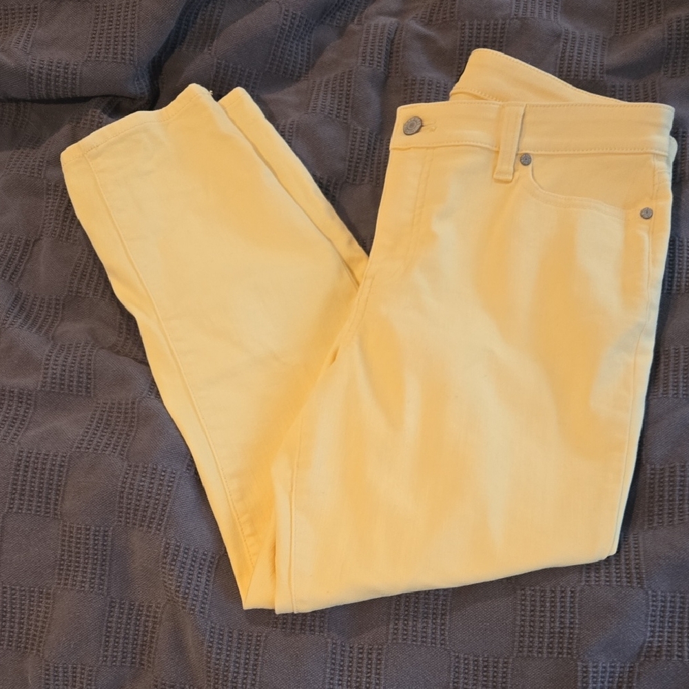 Talbots Yellow Women's Skinny Jeans